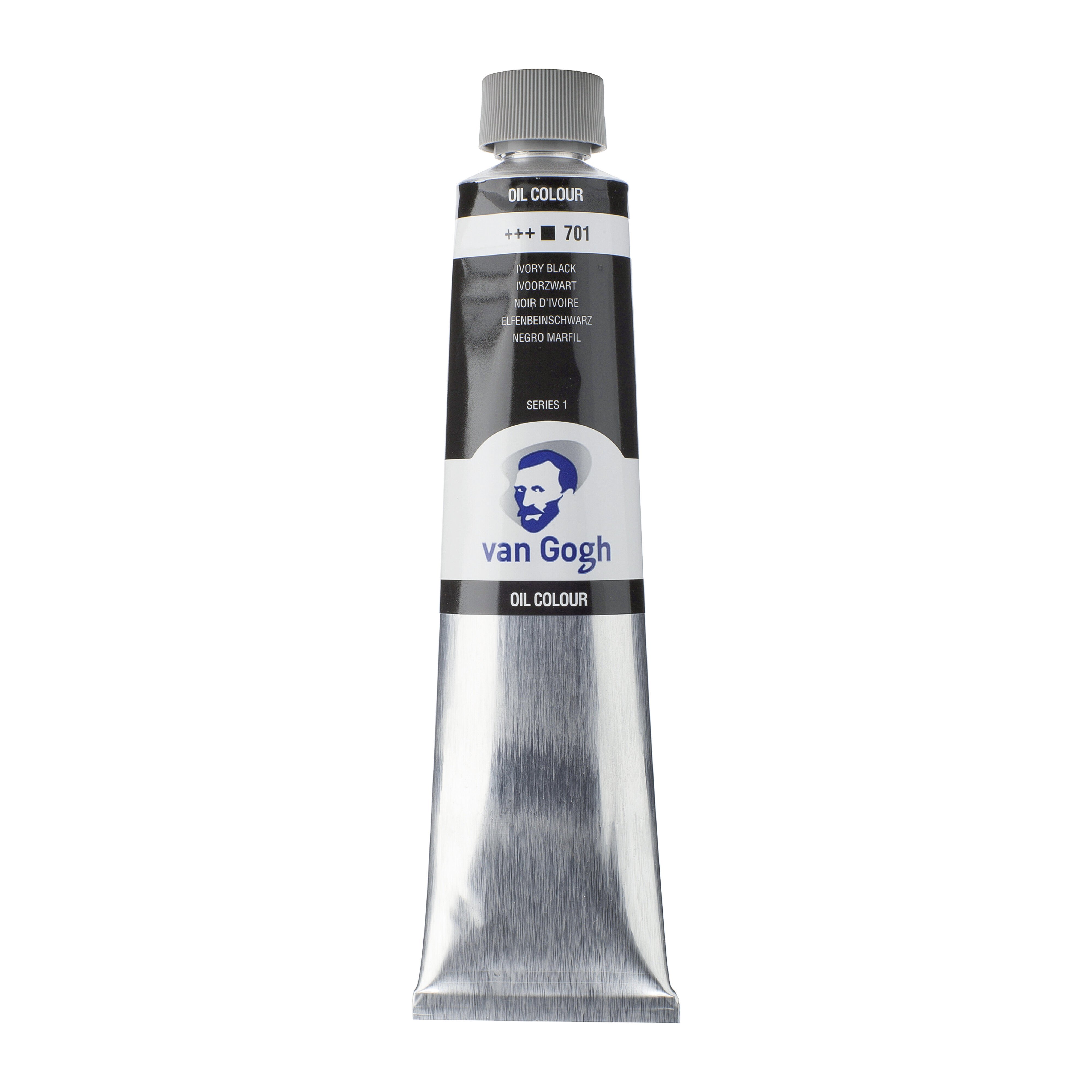 Van Gogh Oil Colour Tube 200 ml Ivory Black