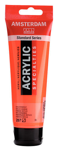 Amsterdam Standard Series Acrylic Tube 120 ml Reflex Orange