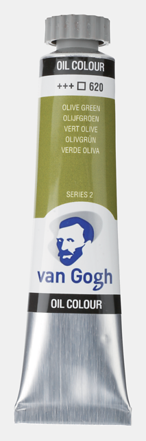 Van Gogh Oil Colour Tube 20 ml Olive Green Thumbnail