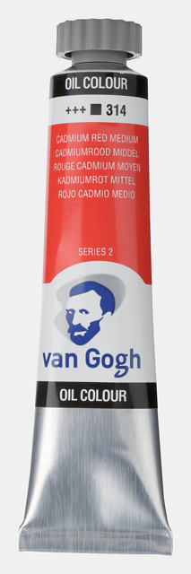 Van Gogh Oil Colour Tube 20 ml Cadmium Red Medium Thumbnail