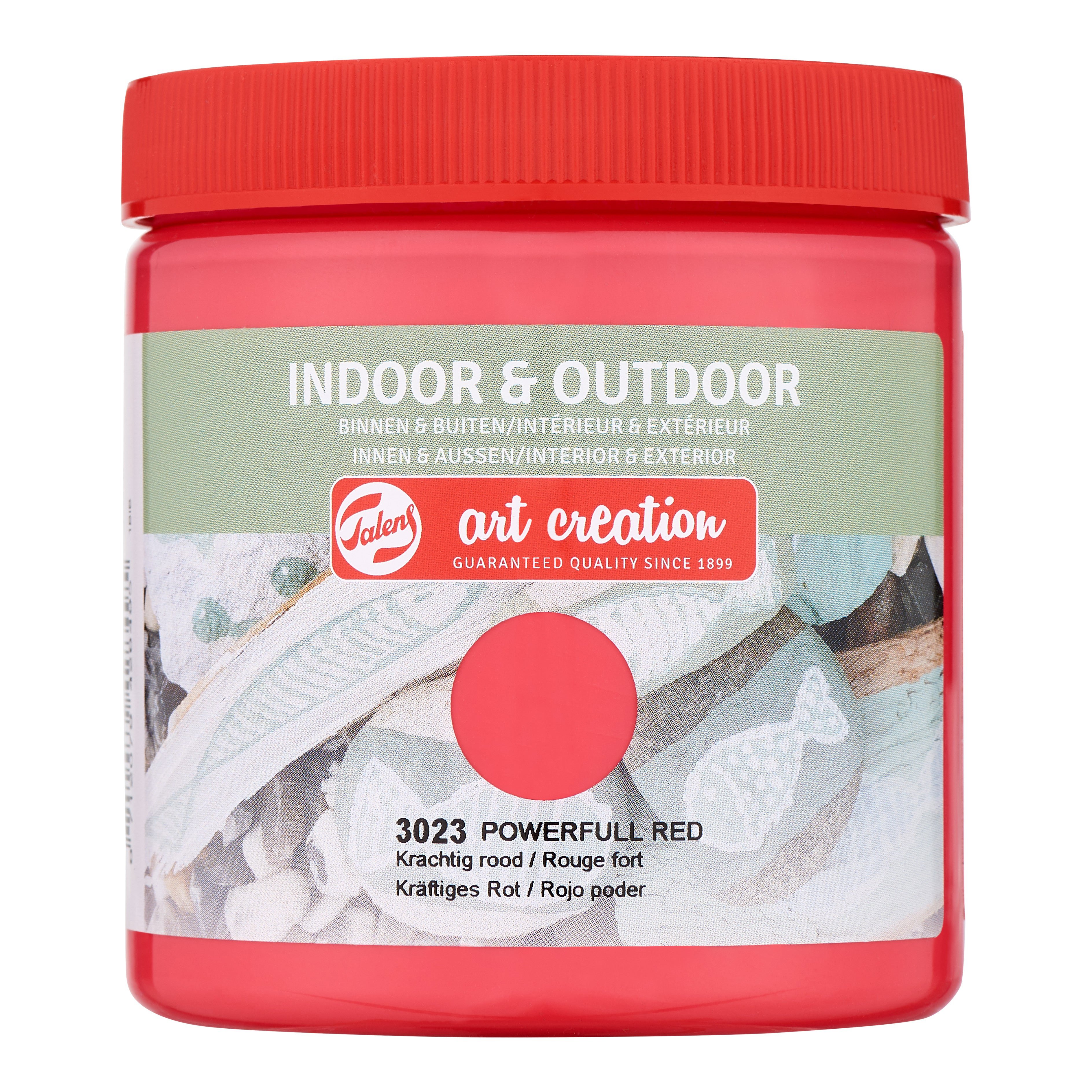 Talens Art Creation Indoor & Outdoor Jar 250 ml Powerful Red