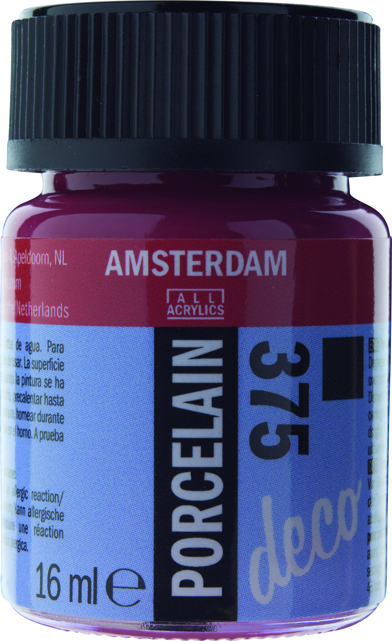 Amsterdam Acrylics Porcelain Paint Bordeaux 16ml