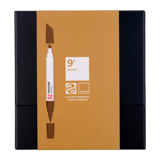 Talens Pantone Set Brown x9 Markers
