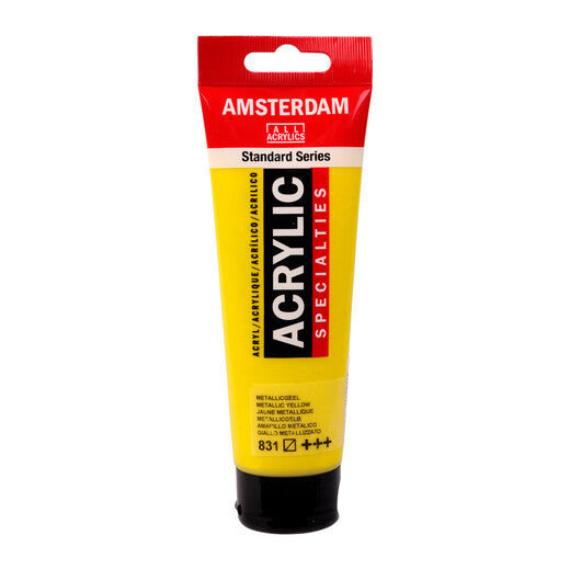 Amsterdam Standard Series Acrylic Tube 120 ml Metallic Yellow