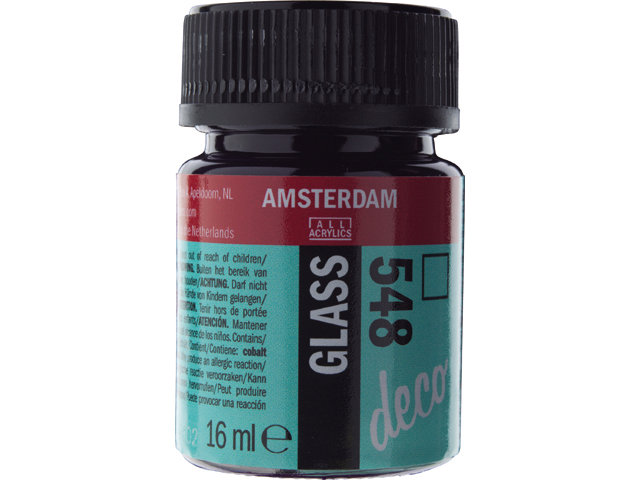 Amsterdam Acrylics Glass Paint Blue Violet 16ml