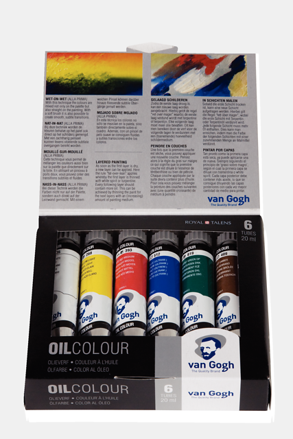 Van Gogh Oil Colour Starter Set 6 Pieces Thumbnail