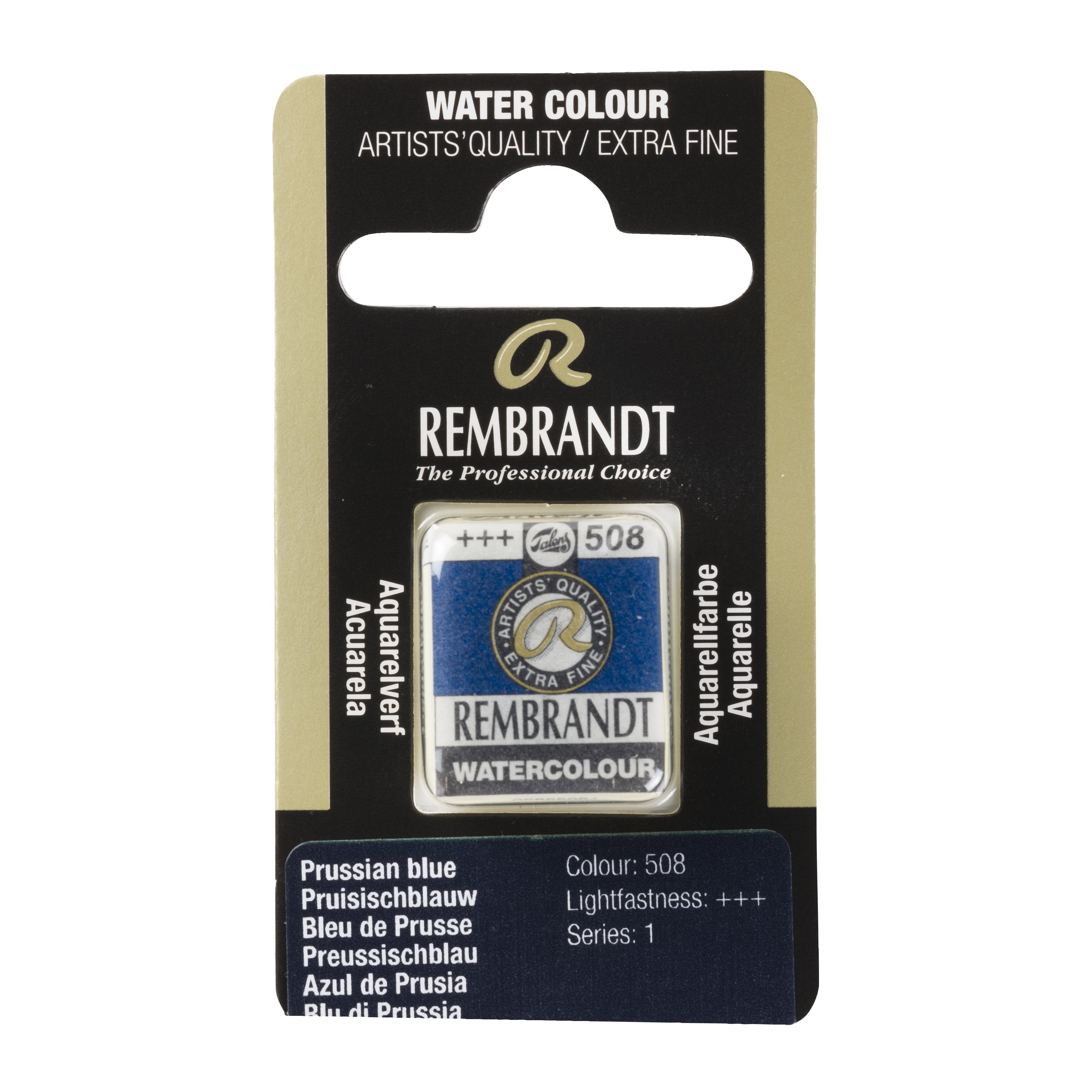 Rembrandt Watercolour Pan B Prussian Blue 1 piece