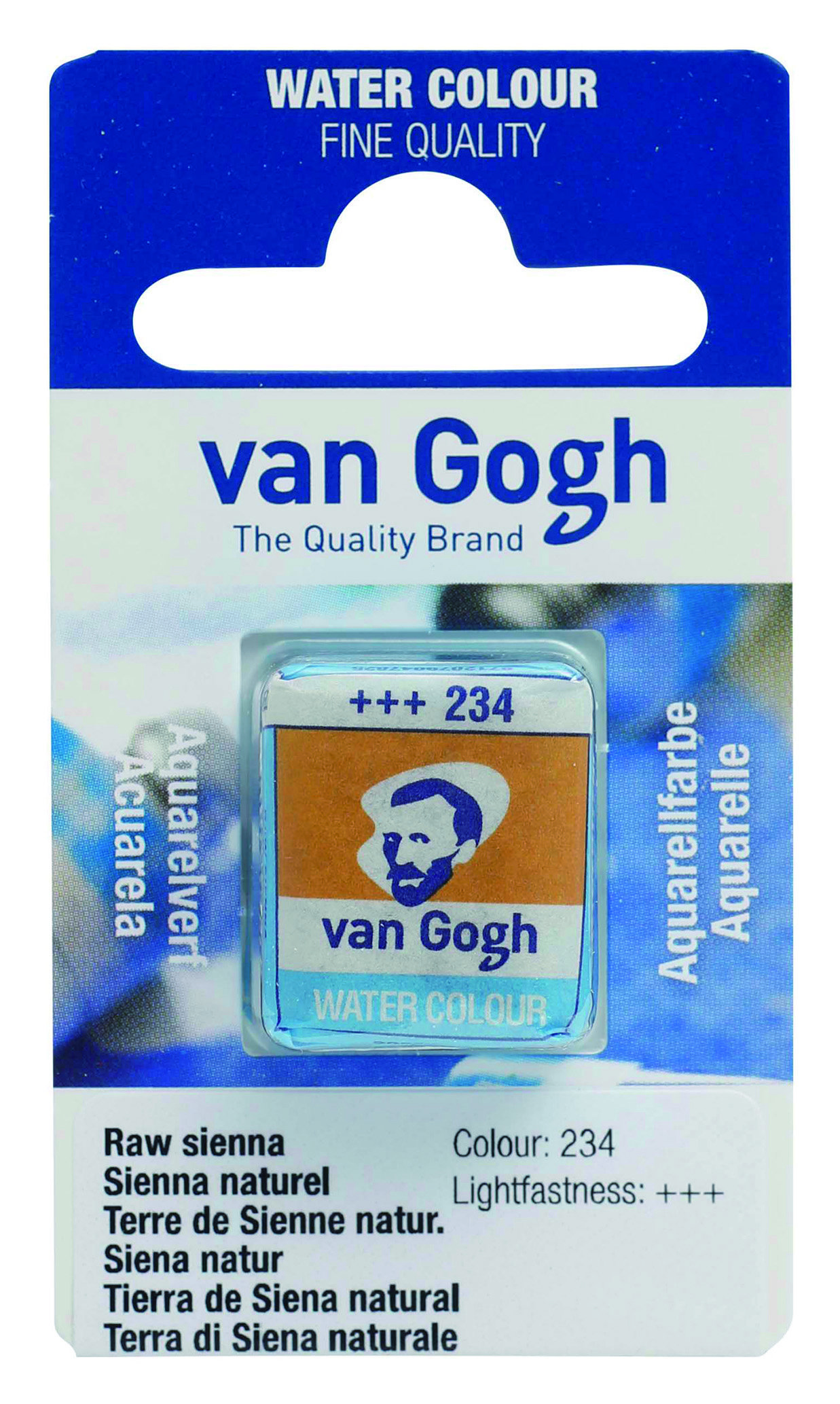 Van Gogh Watercolour Pan Raw Sienna 1 piece