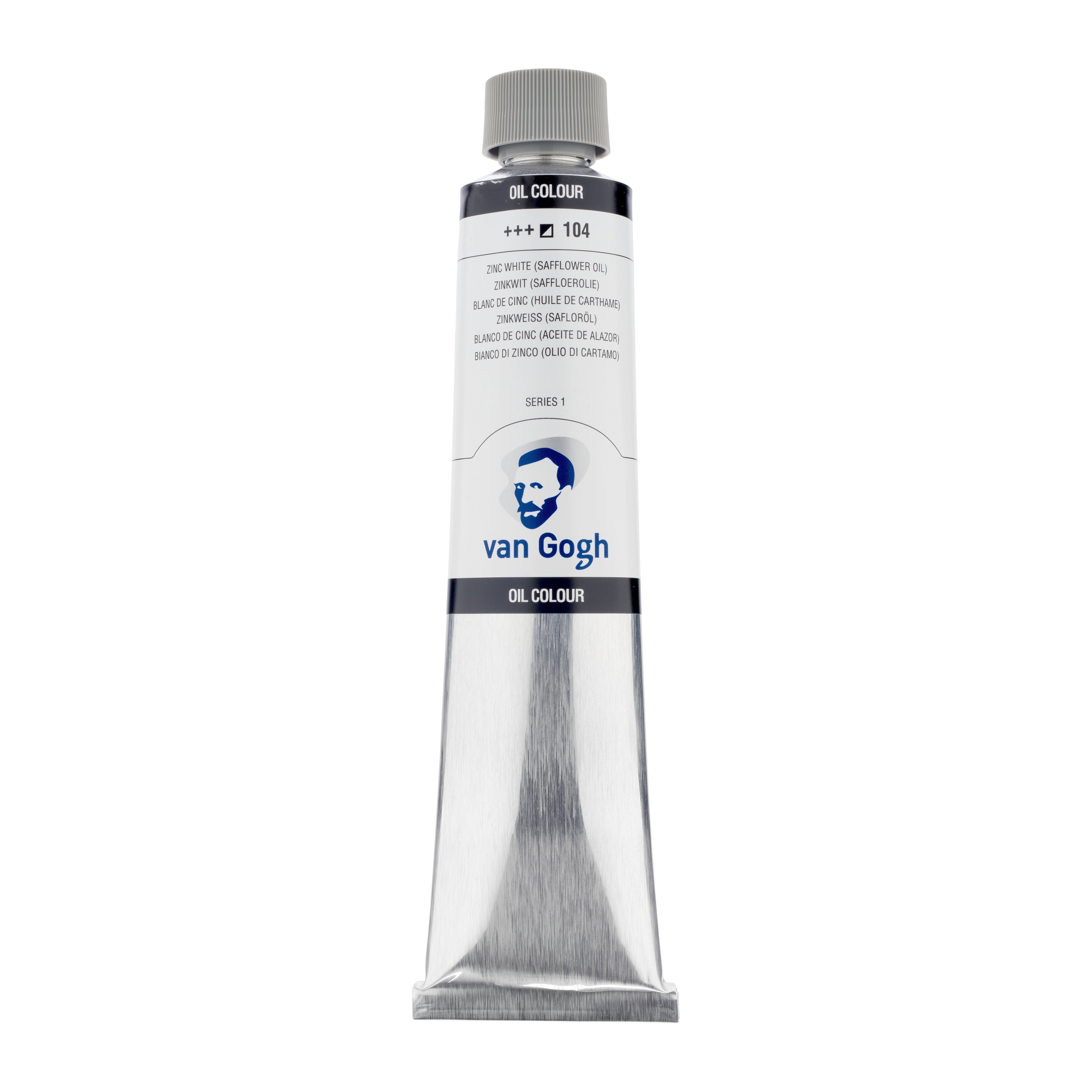 Van Gogh Oil Colour Tube 200 ml Zinc White (Safflower Oil)