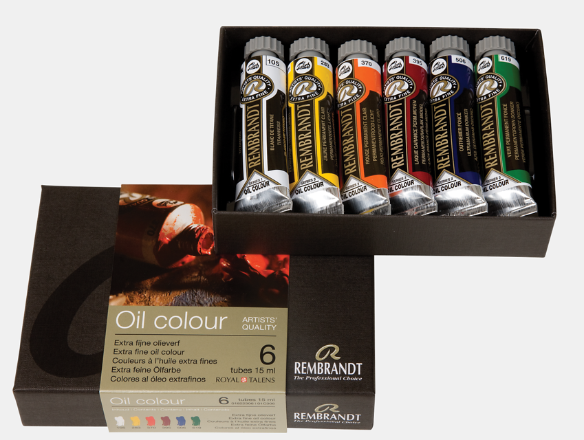 Rembrandt Oil colour starter set 6 x 15 ml Thumbnail