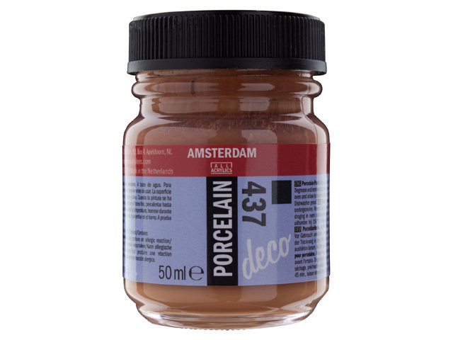 Amsterdam Acrylics Porcelain Paint Opaque Terra 50ml