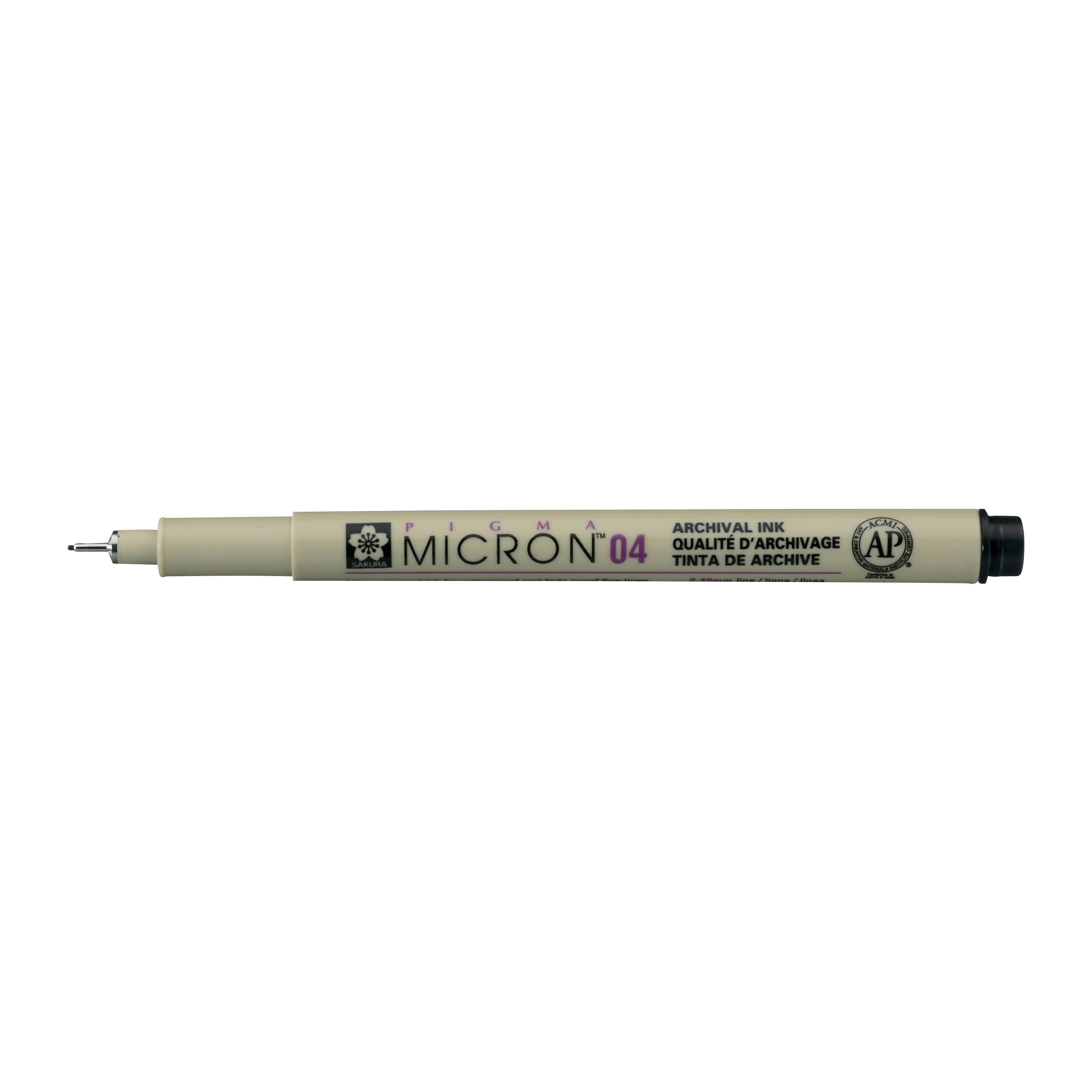 Sakura Pigma Micron 04 - 0.40 mm Black