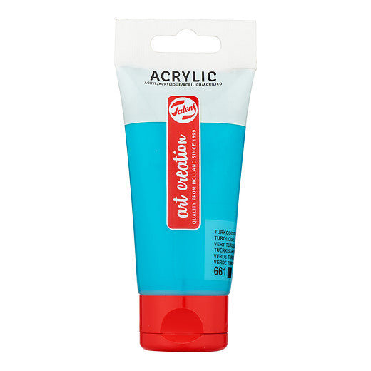 Talens Art Creation Acrylic Colour Tube 75 ml Turquoise Green