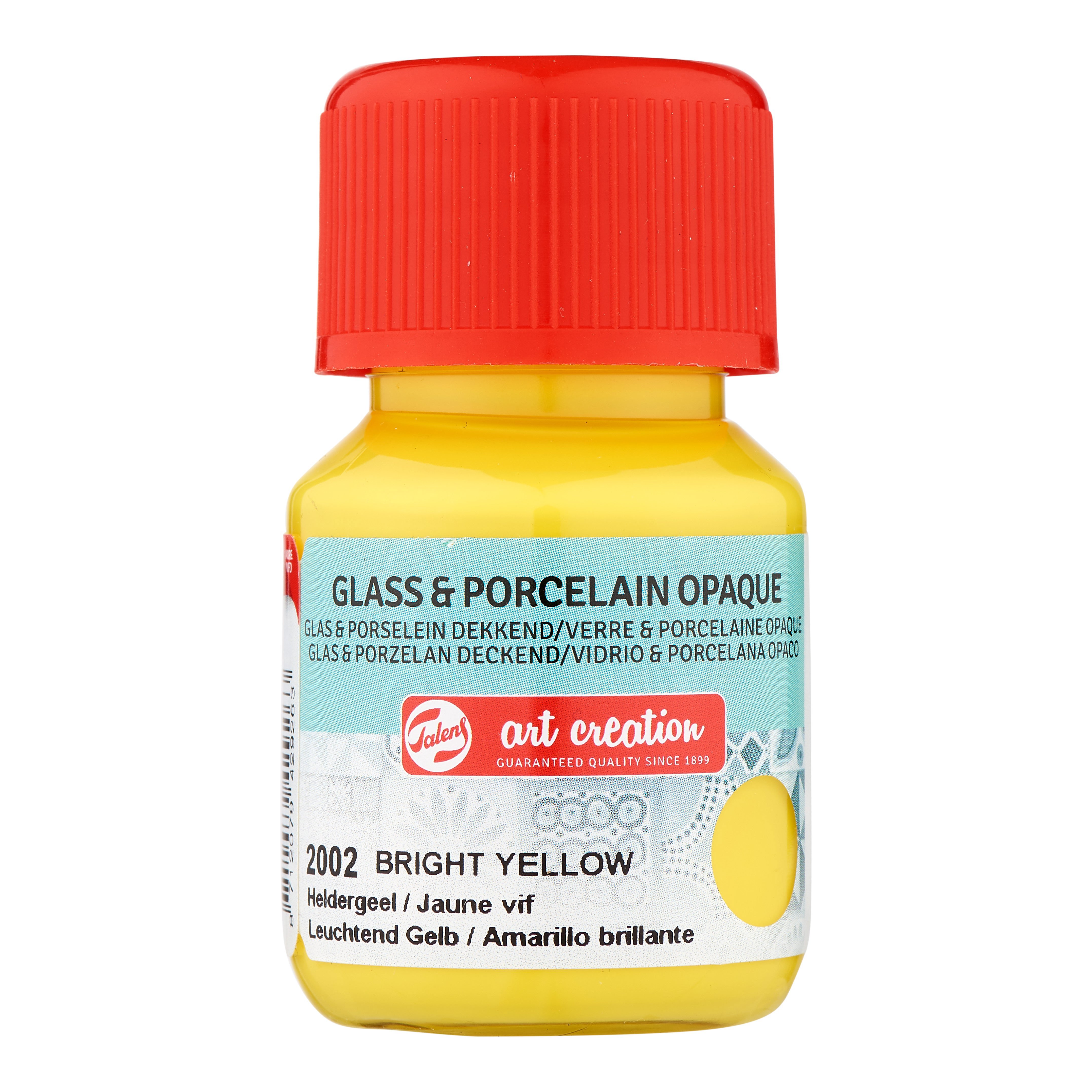 Talens Art Creation Glass & Porcelain Opaque Bottle 30 ml Bright Yellow