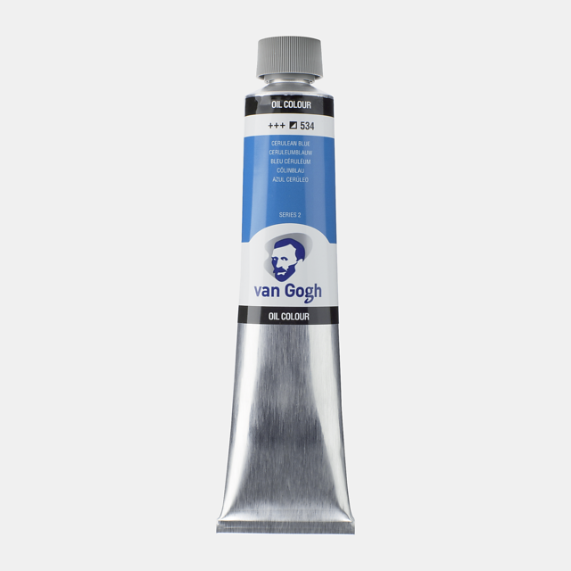 Van Gogh Oil Colour Tube 200 ml Cerulean Blue Thumbnail