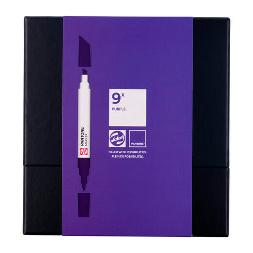 Talens Pantone Set Purple x9 Markers
