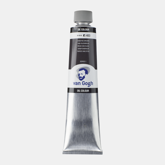Van Gogh Oil Colour Tube 200 ml Vandyke Brown Thumbnail