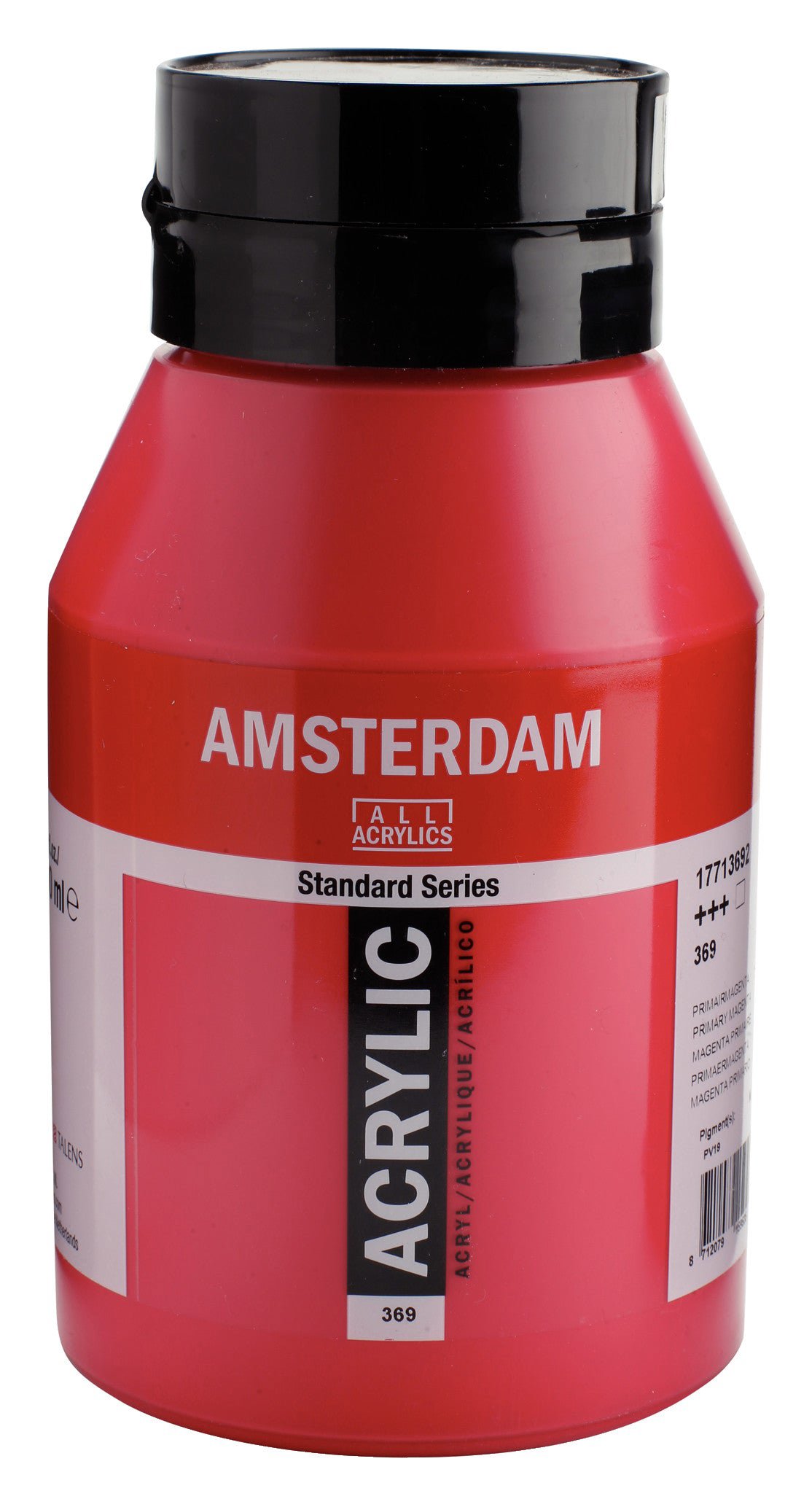Amsterdam Standard Series Acrylic Jar 1000 ml Primary Magenta