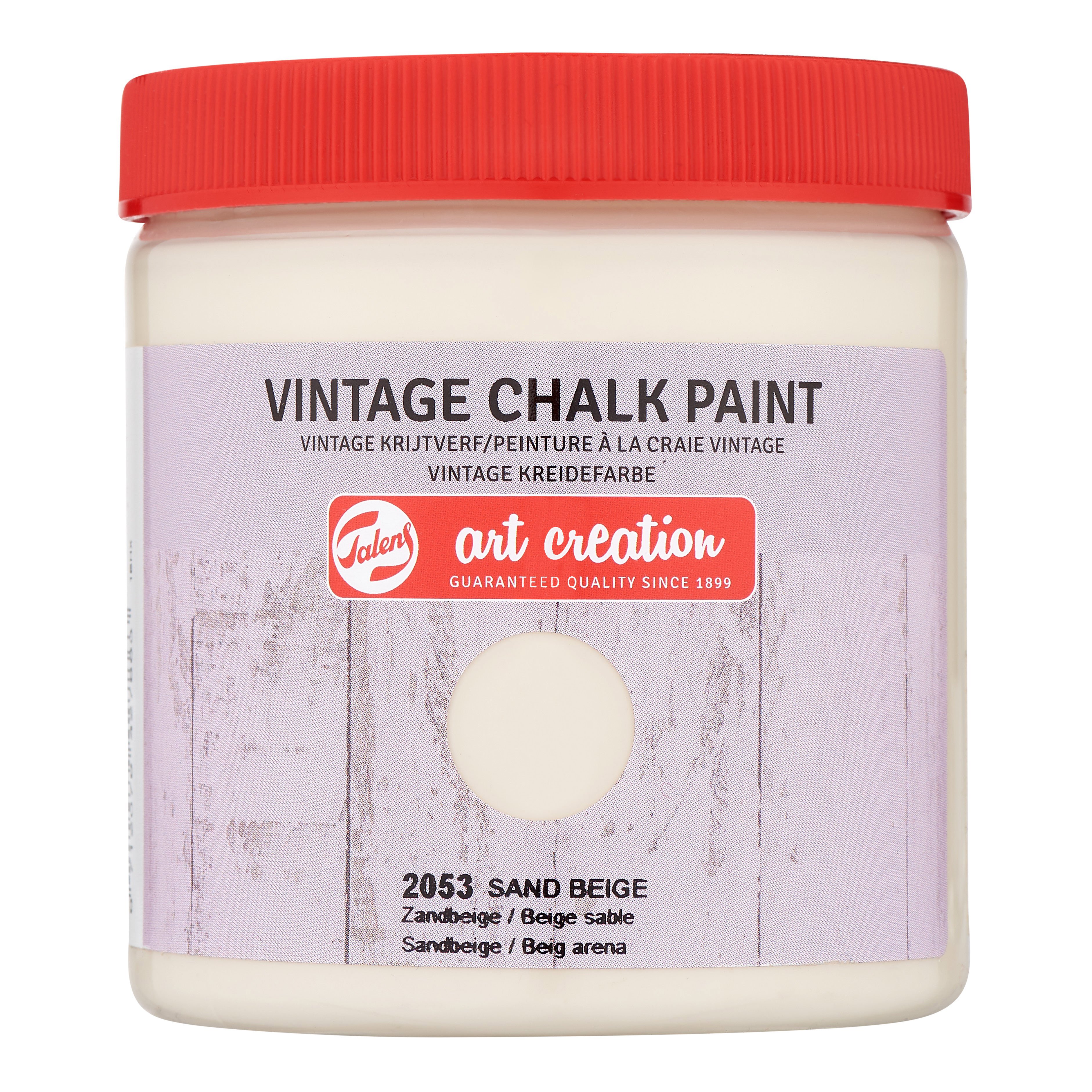 Talens Art Creation Vintage Chalk Jar 250 ml Sand Beige