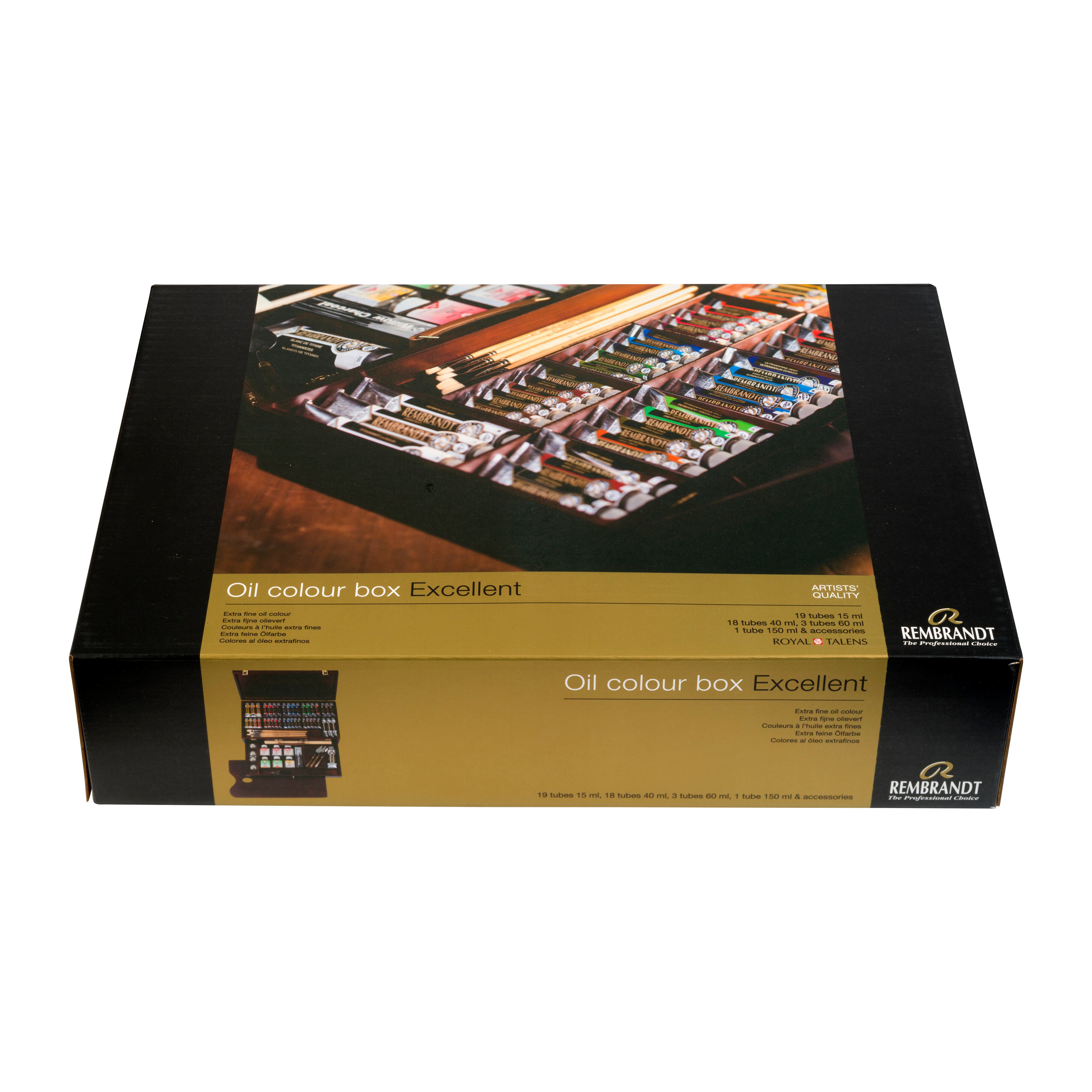 Rembrandt Oil Colour Master Wooden Box Set