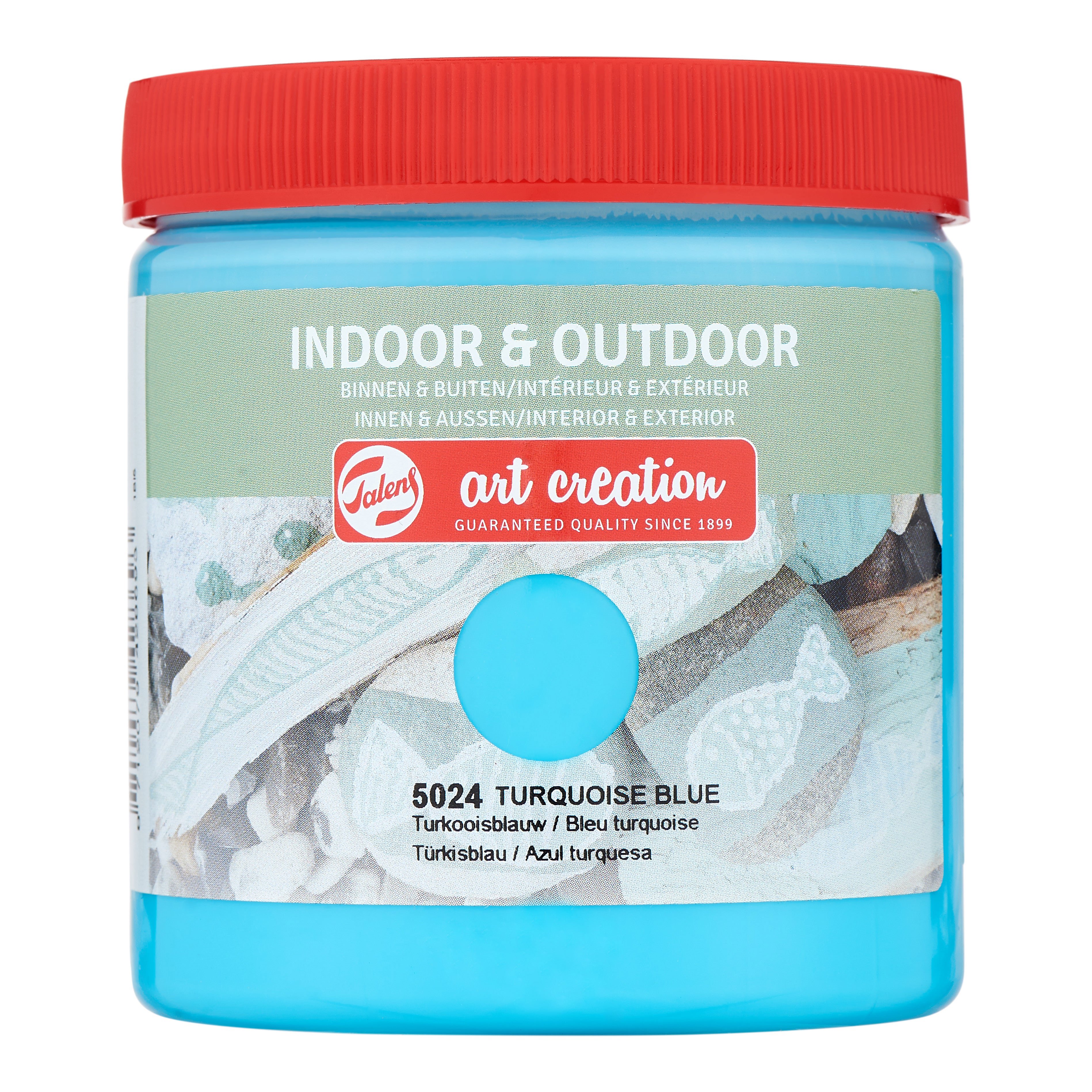 Talens Art Creation Indoor & Outdoor Jar 250 ml Turquoise Blue