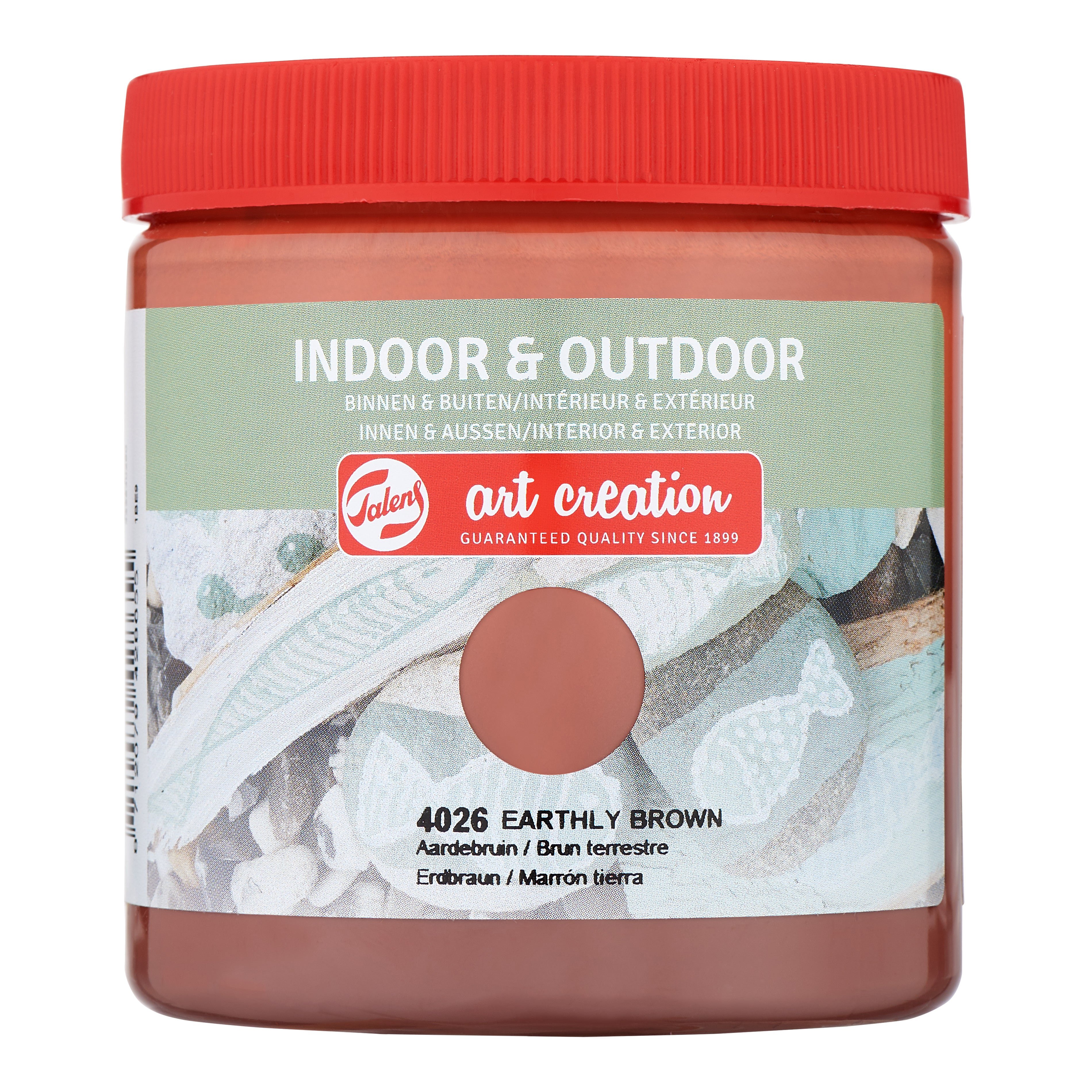 Talens Art Creation Indoor & Outdoor Jar 250 ml Earthly Brown