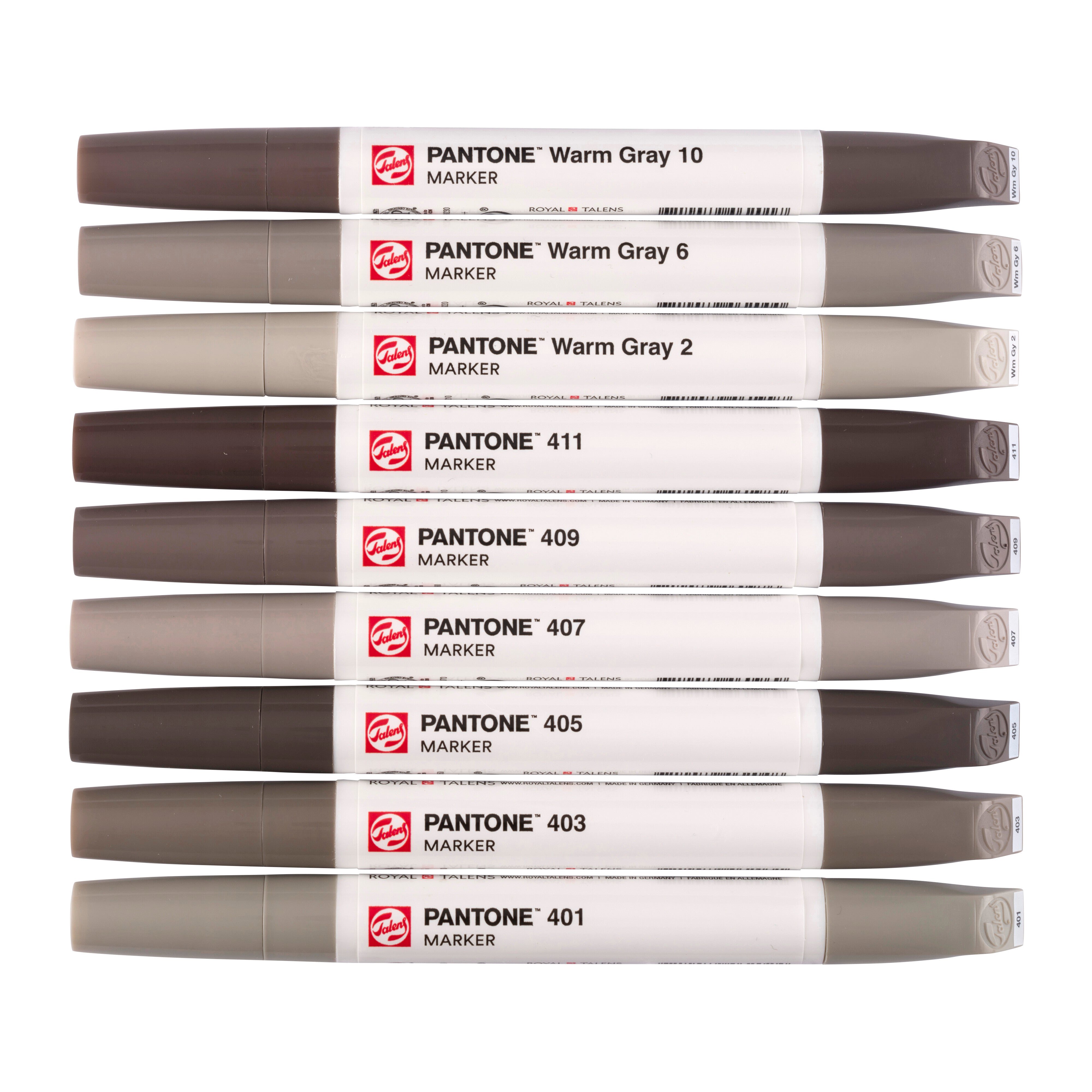 Talens Pantone Set Warm Gray x9 Markers Thumbnail