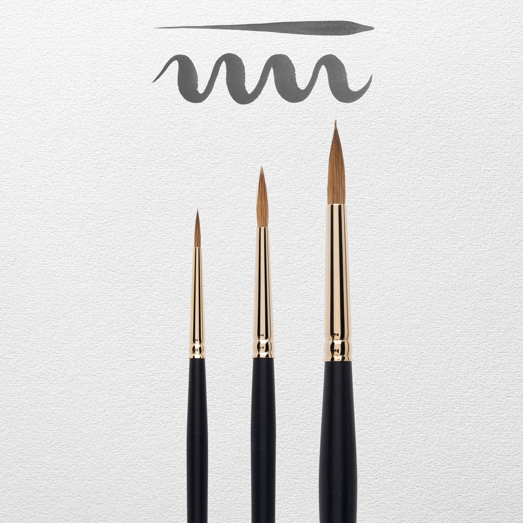 Rembrandt Watercolour brush set | series 110 no. 2-4-8 3