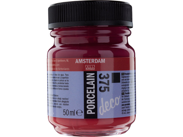 Amsterdam Acrylics Porcelain Paint Bordeaux 50ml