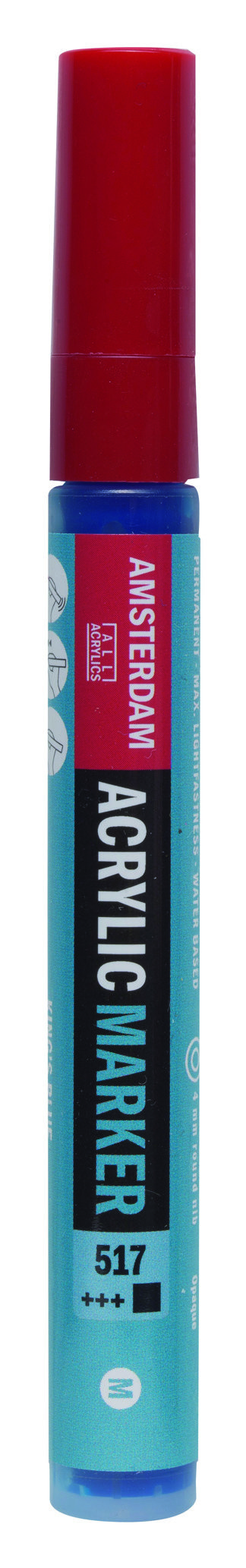 Amsterdam Acrylic Marker 4 mm King's Blue