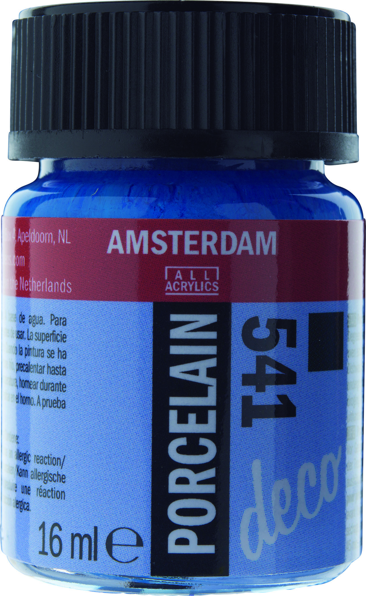Amsterdam Acrylics Porcelain Paint Opaque Sky Blue 16ml