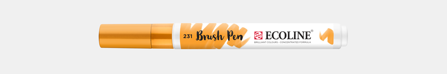 Ecoline Brush Pen Gold Ochre 1 piece Thumbnail