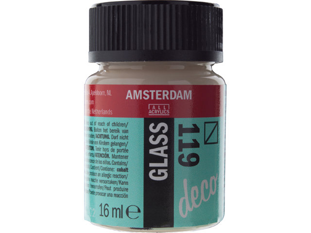 Amsterdam Acrylics Glass Paint Transparent White 16ml