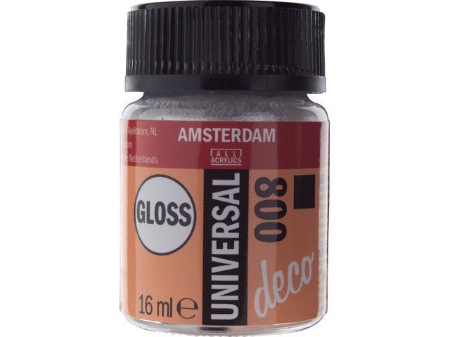 Amsterdam Acrylics Universal Gloss Paint Silver 16ml