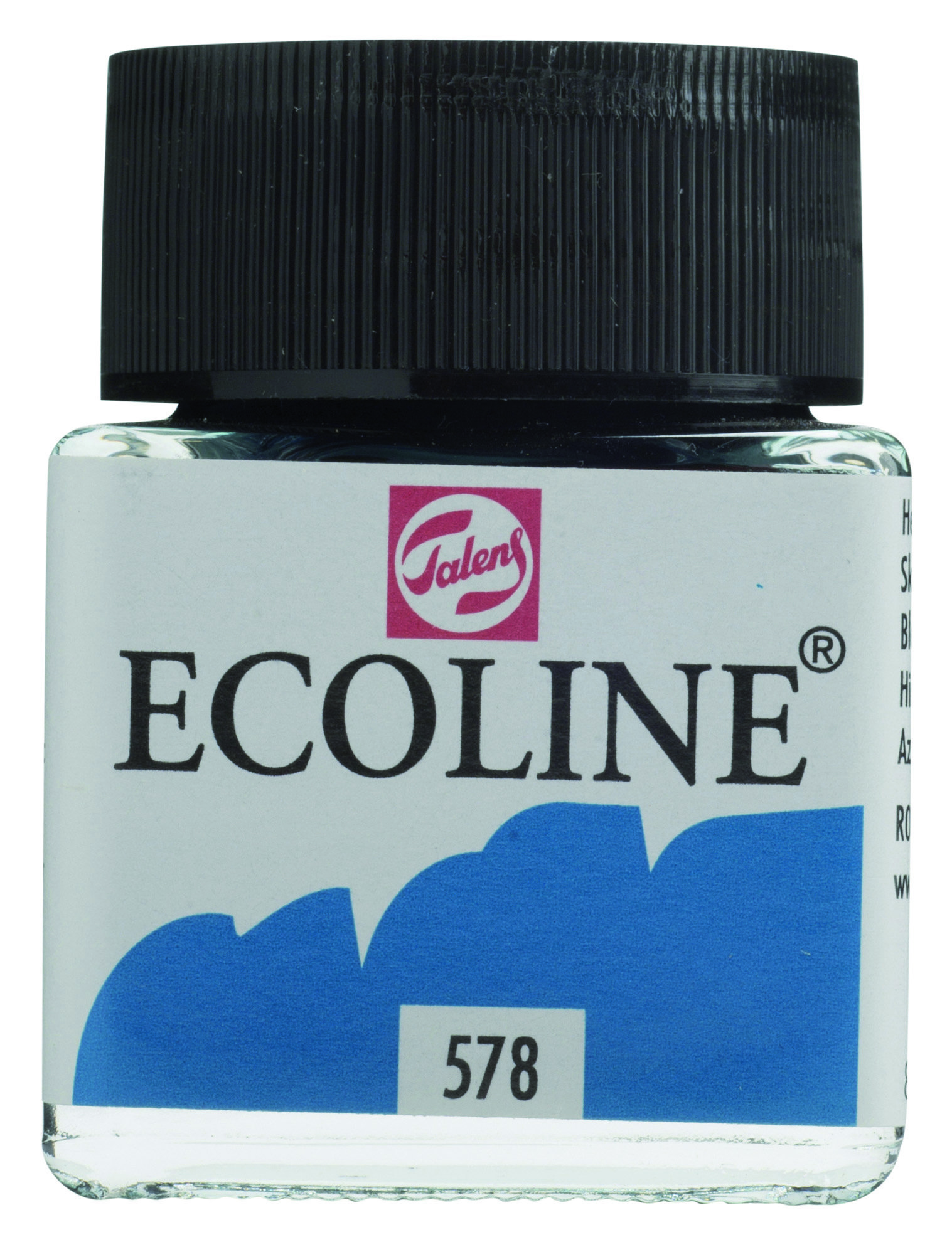 Ecoline Liquid Watercolour Bottle 30 ml Sky Blue (Cyan)