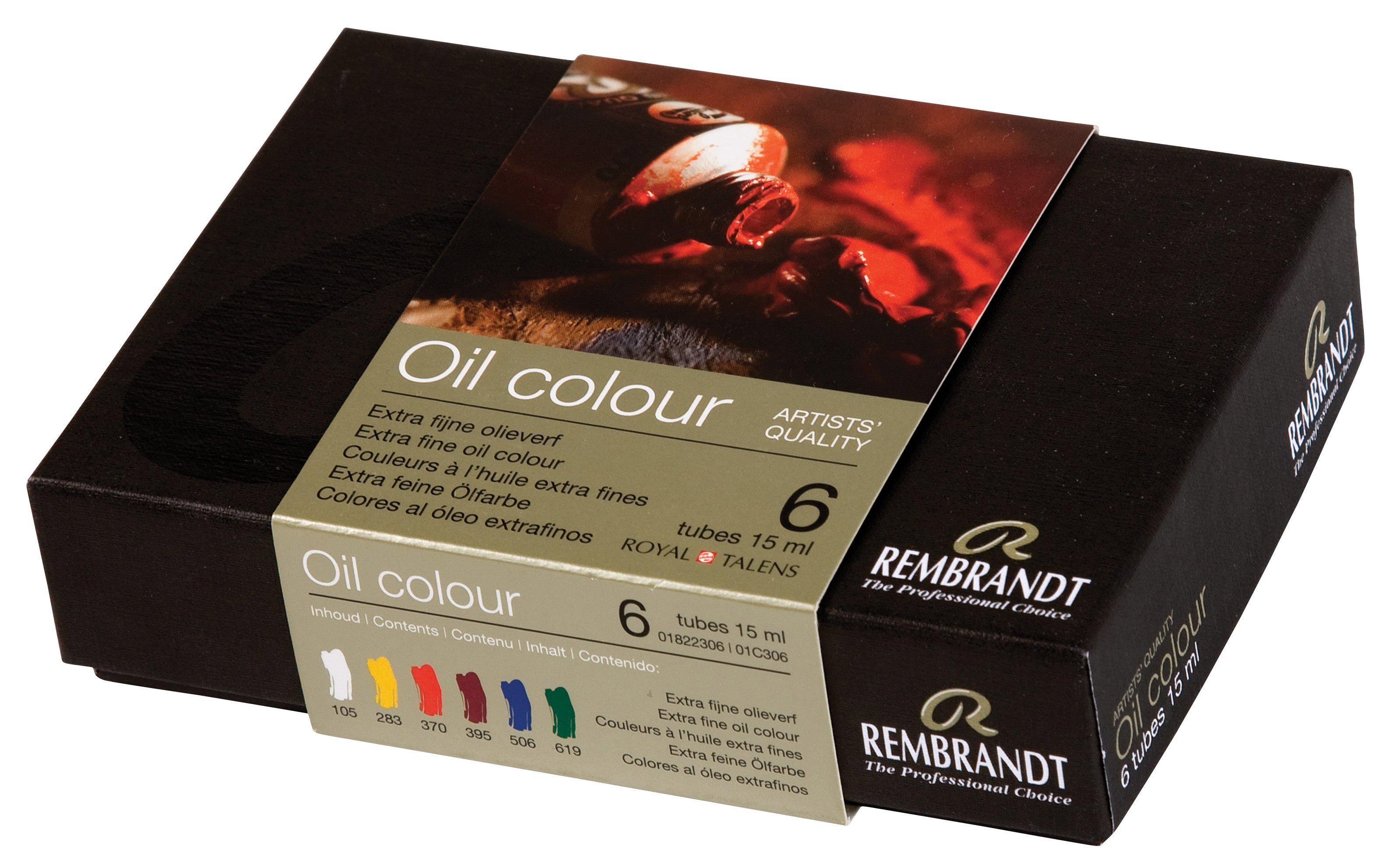 Rembrandt Oil colour starter set 6 x 15 ml
