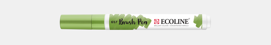 Ecoline Brush Pen Bronze Green 1 piece Thumbnail