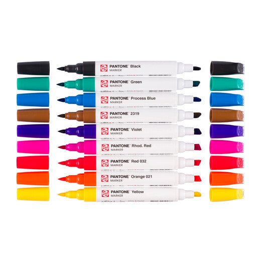 Talens Pantone Set Primary x9 Markers Thumbnail