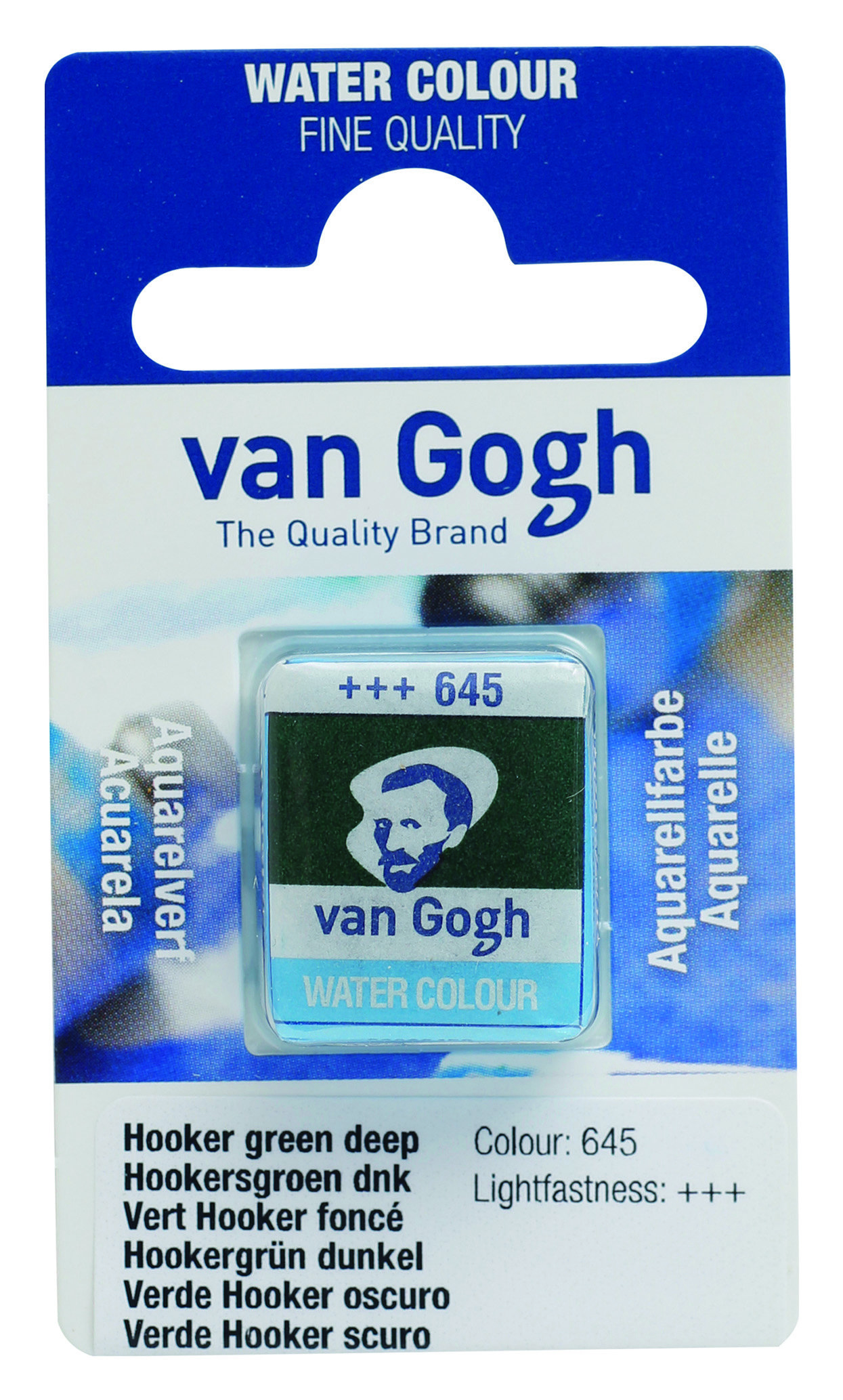 Van Gogh Watercolour Pan Hooker Green Deep 1 piece