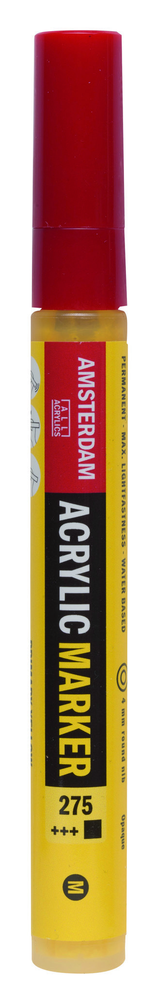 Amsterdam Acrylic Marker 4 mm Primary Yellow