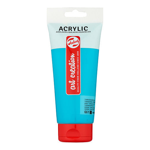 Talens Art Creation Acrylic Colour Tube 200 ml Turquoise Green