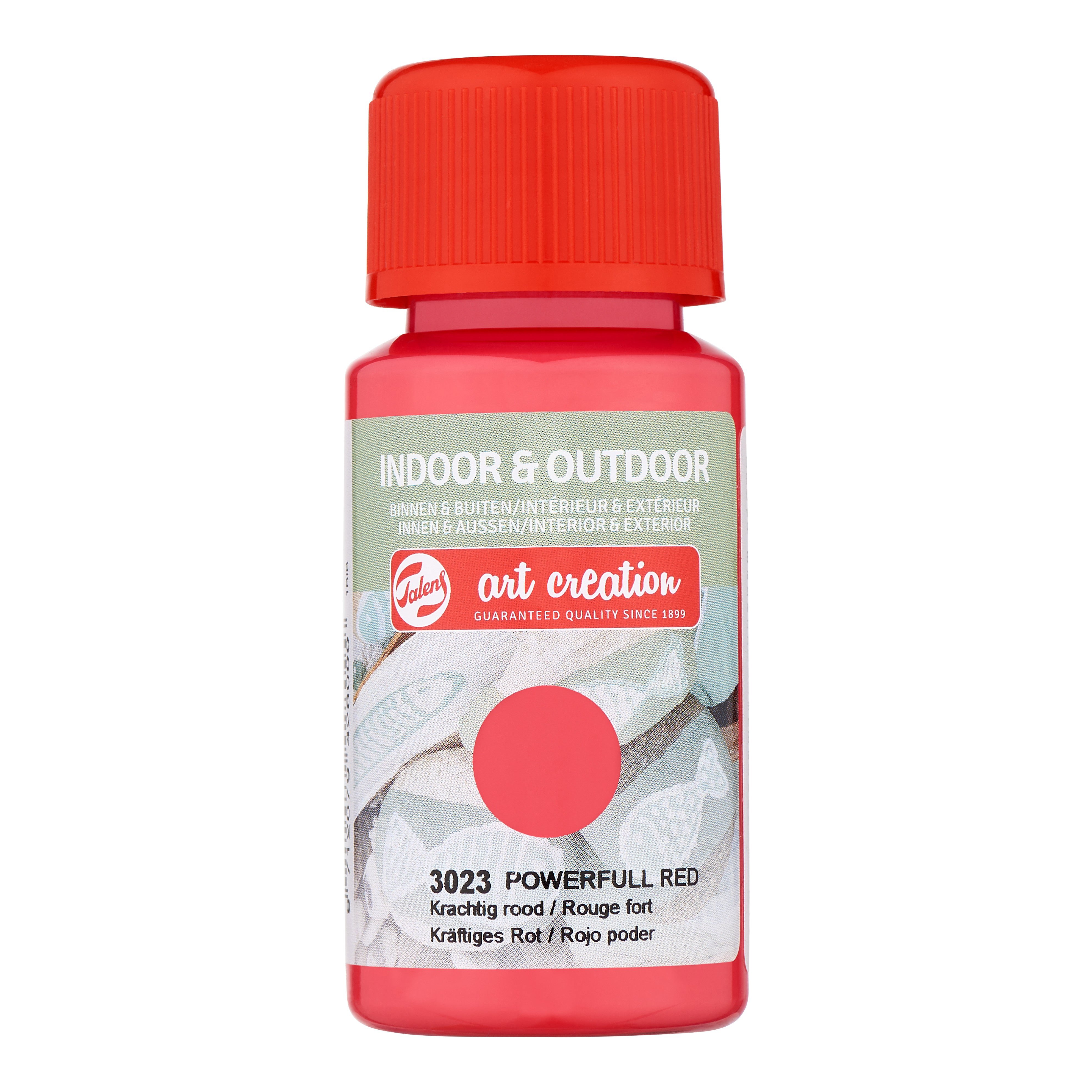 Talens Art Creation Indoor & Outdoor Bottle 50 ml Powerful Red