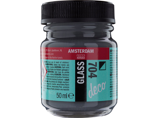 Amsterdam Acrylics Glass Paint Grey 50ml