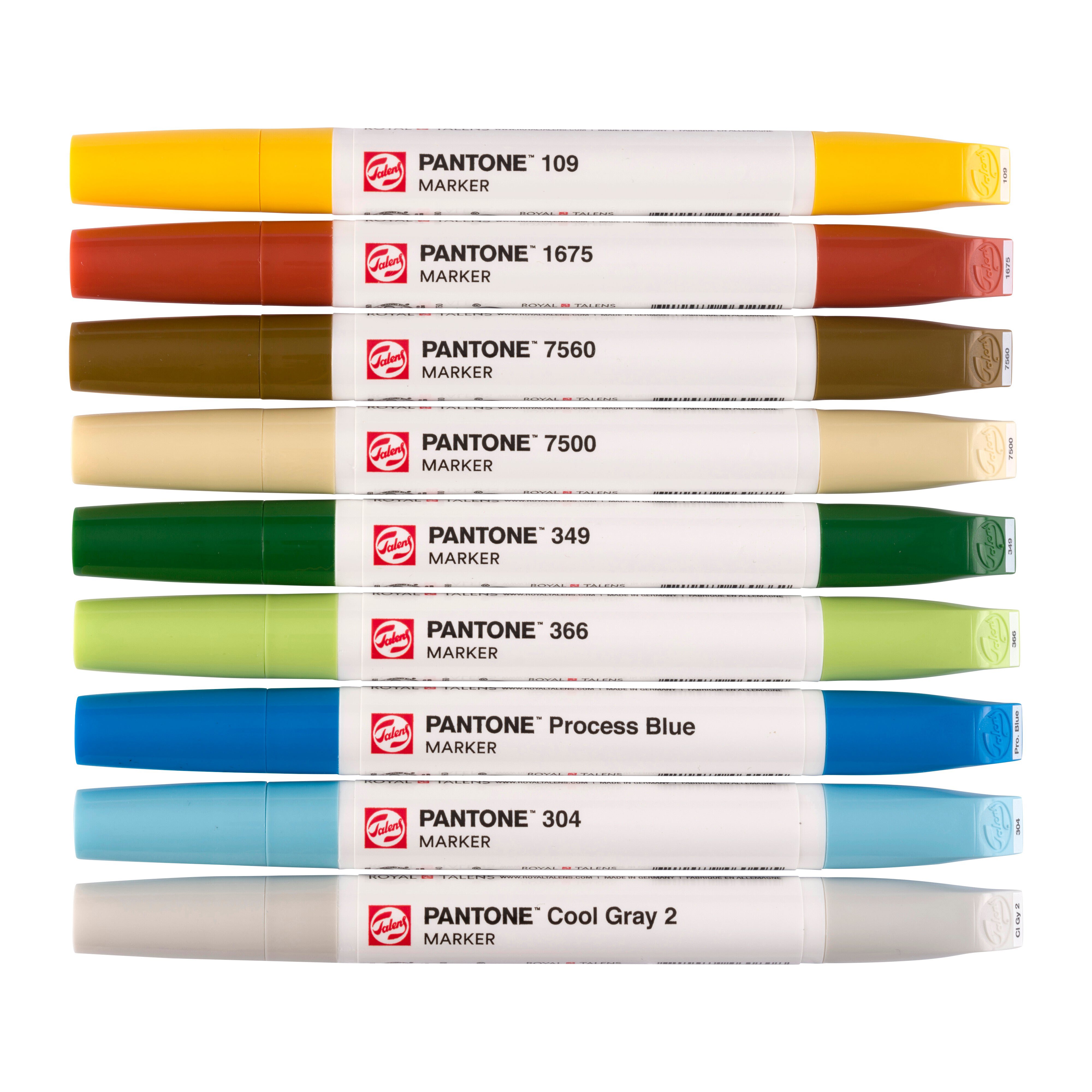 Talens Pantone Set Nature x9 Markers Thumbnail