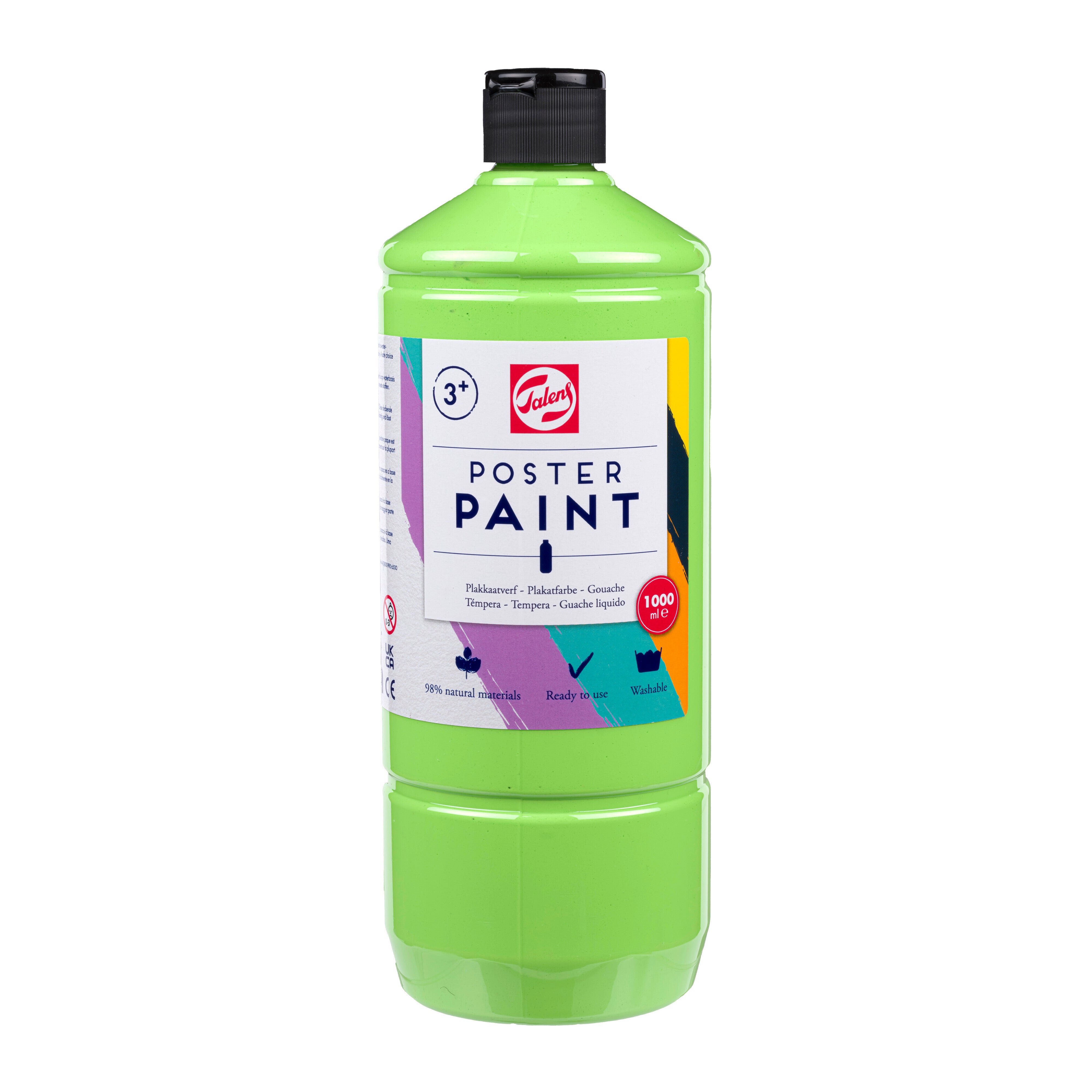 Talens School Colours Bottle 1000 ml Spring Green