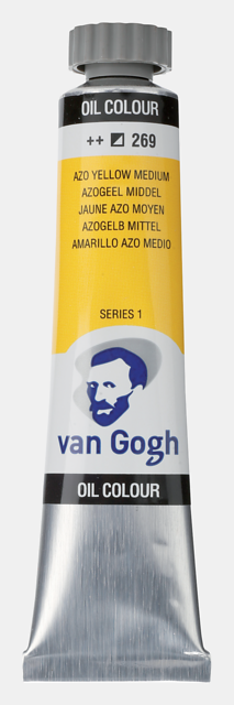 Van Gogh Oil Colour Tube 20 ml Azo Yellow Medium Thumbnail