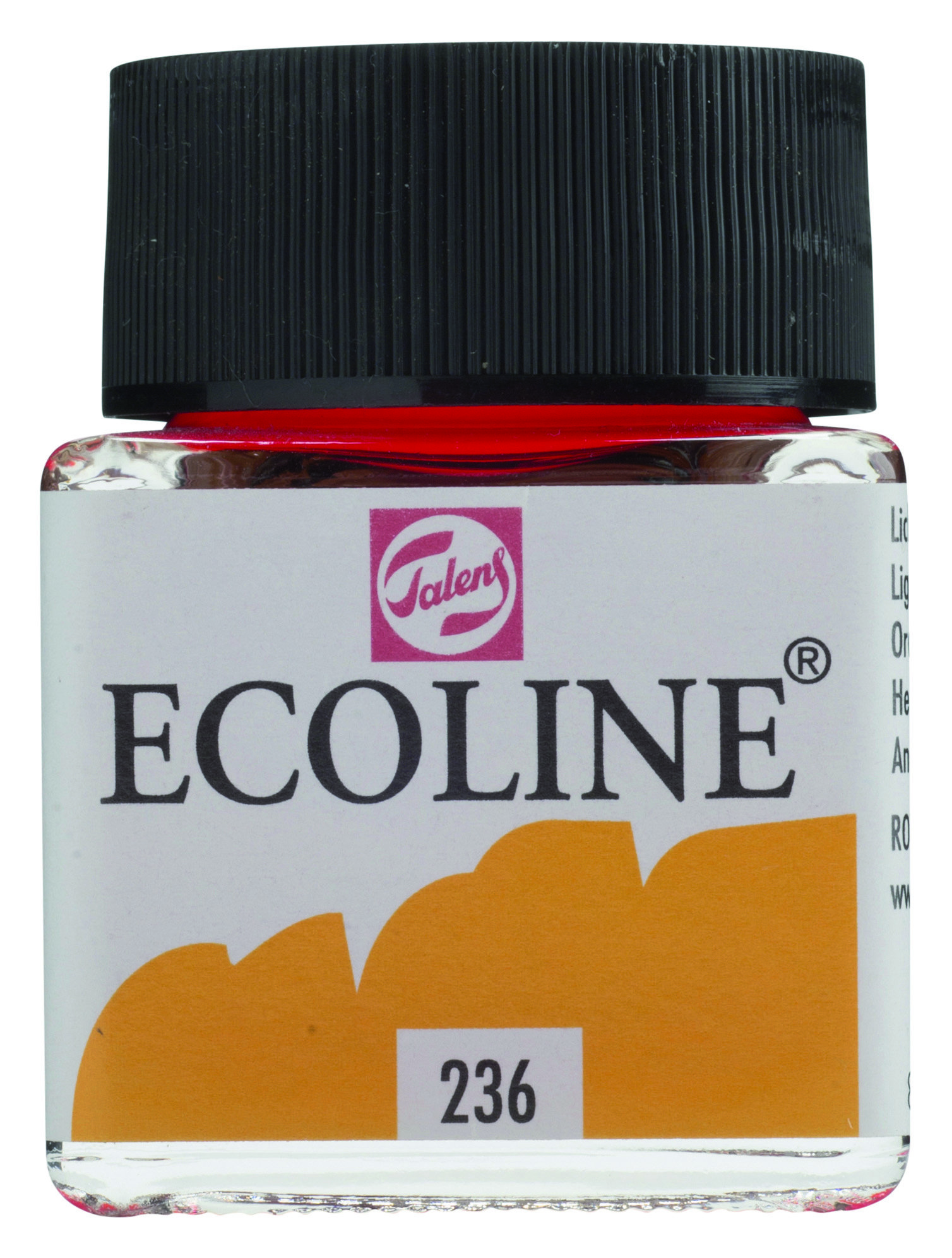 Ecoline Liquid Watercolour Bottle 30 ml Light Orange