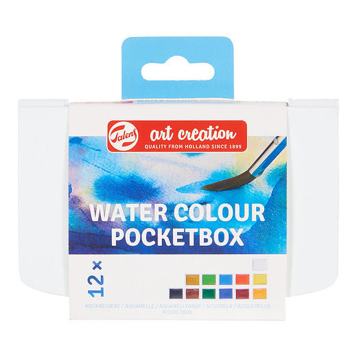 Talens Art Creation Watercolour Pocket Box 12 Pieces
