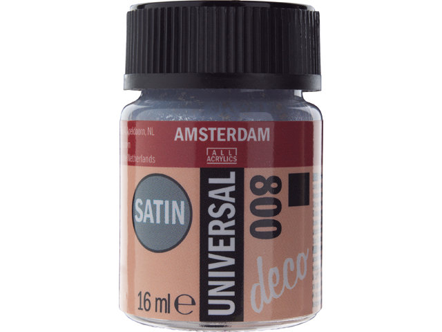 Amsterdam Acrylics Universal Satin Paint Silver 16ml