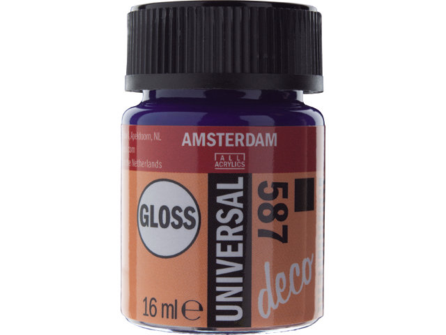 Amsterdam Acrylics Universal Gloss Paint Bright Blue 16ml